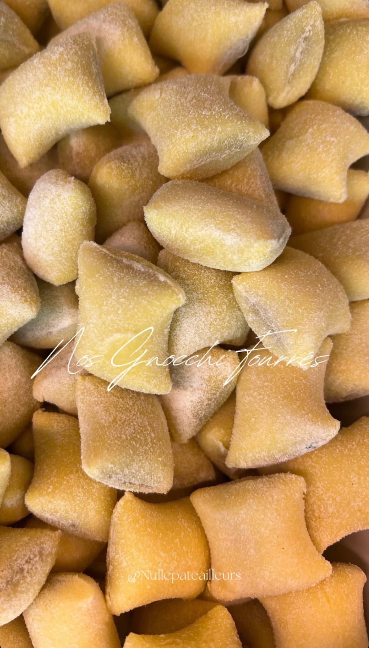 Gnocchi fourrés